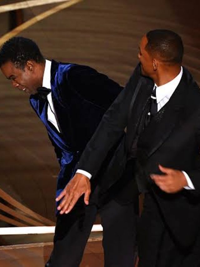 Will Smith slaps comedian Chris Rock on the Oscars stage